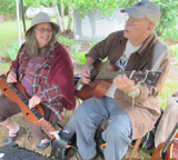 Image of FiddlinBill with Sandy Lafluer.